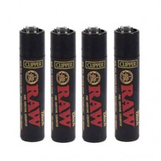 Clipper Lighter - Raw Black